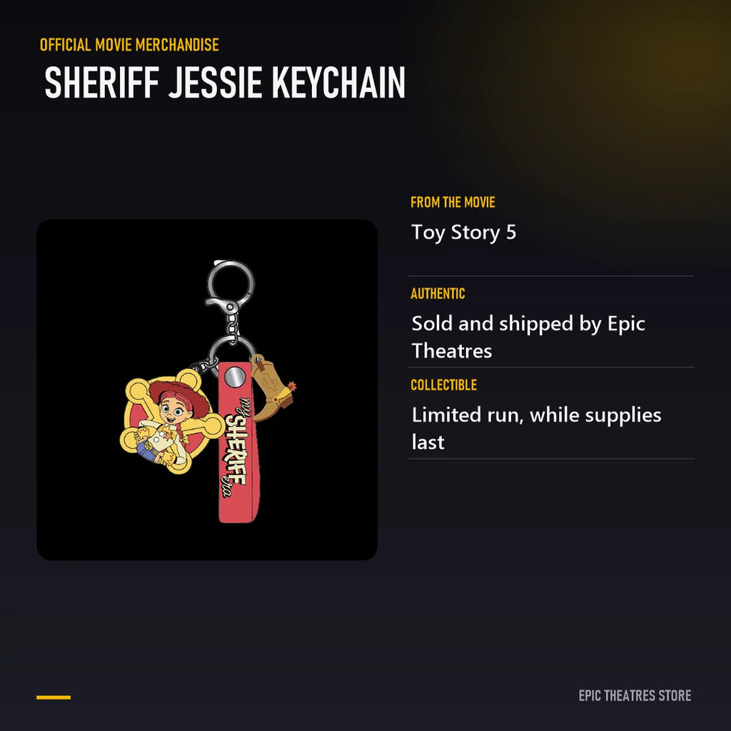 Sheriff Jessie Keychain specifications and features