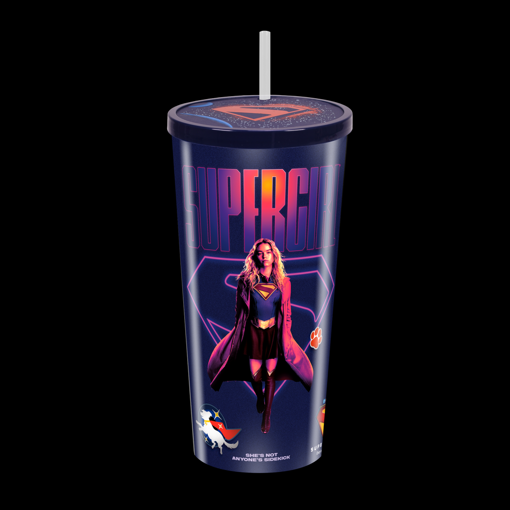 Kara and Lobo Supergirl Cup with Shield
