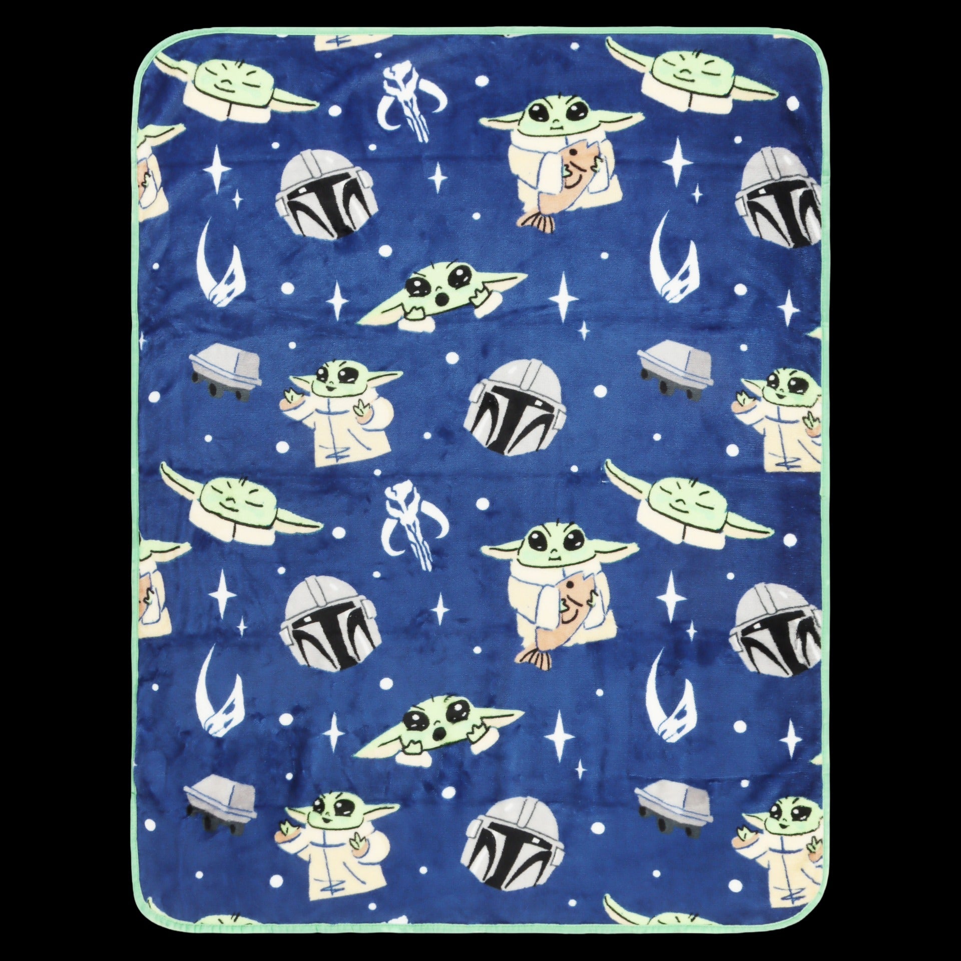 Mandalorian and Grogu Blanket
