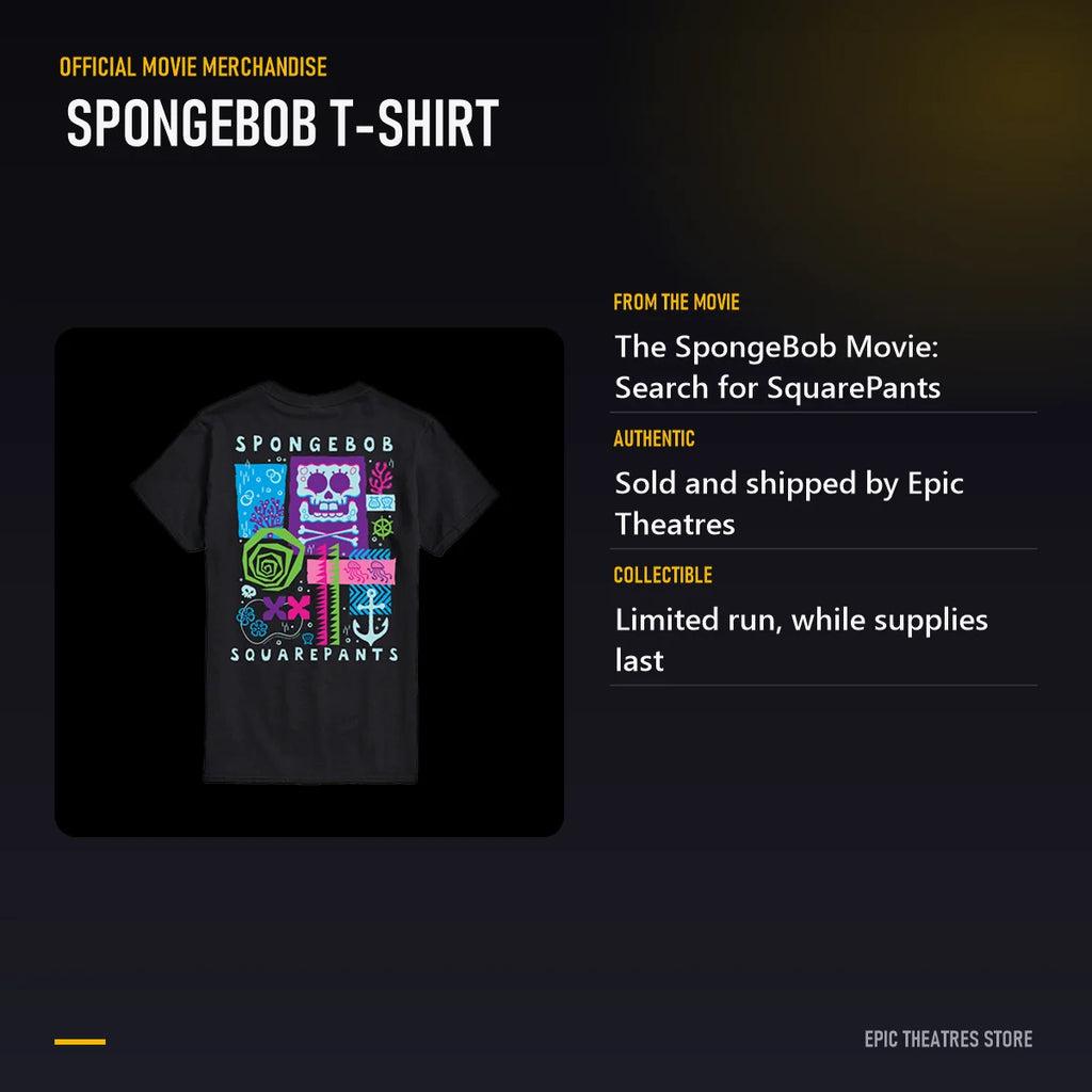 SpongeBob T-Shirt specifications and features