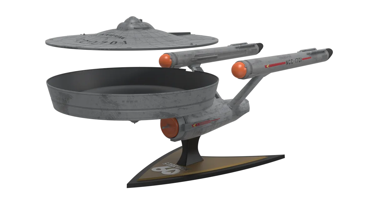 Star Trek Enterprise 60th Anniversary Popcorn Bucket