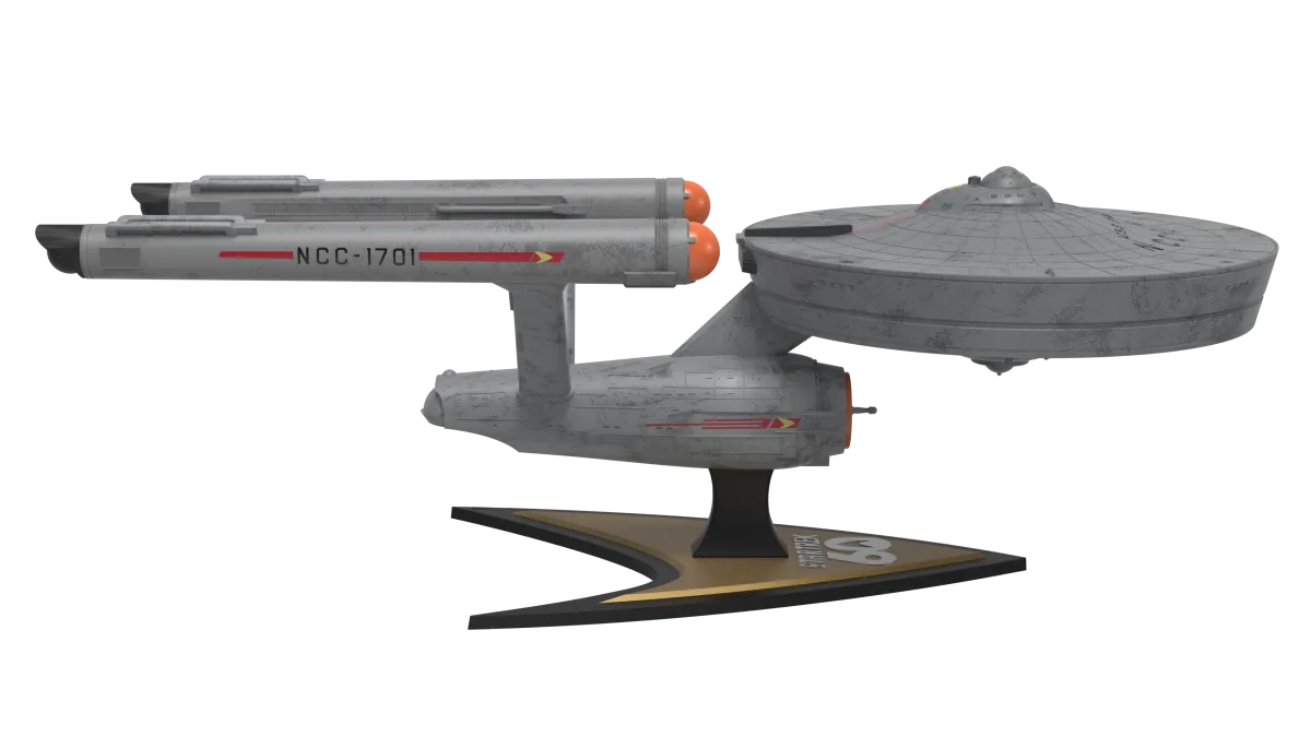 Star Trek Enterprise 60th Anniversary Popcorn Bucket