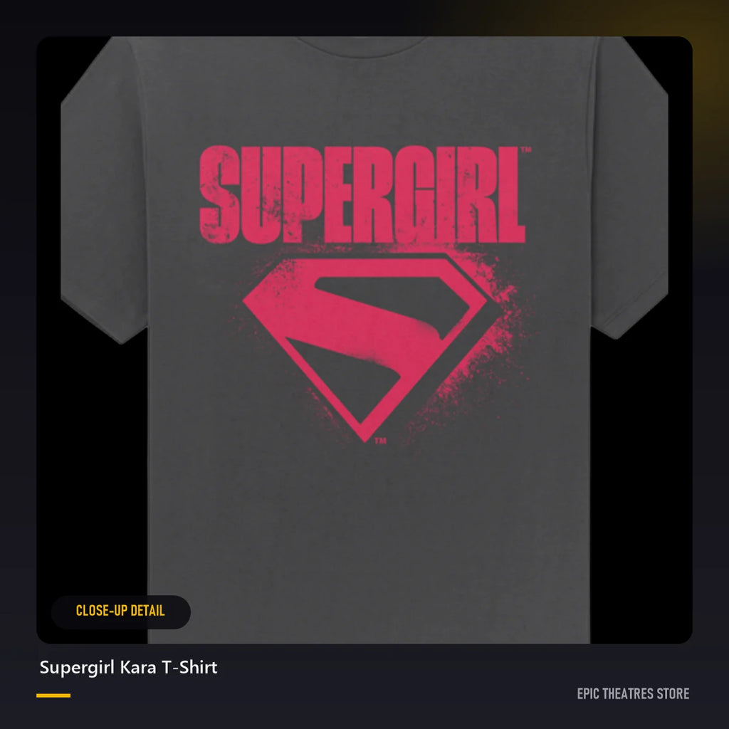 Supergirl Kara T-Shirt close-up detail