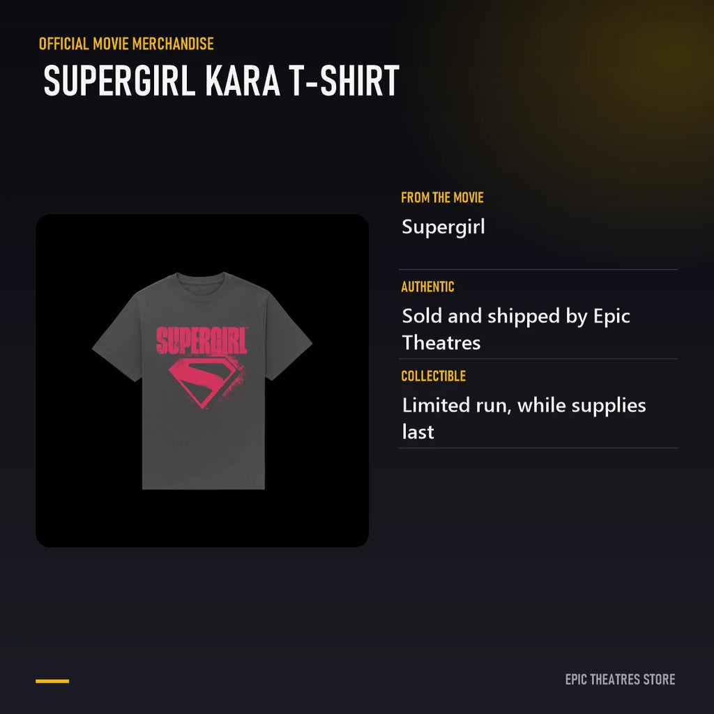 Supergirl Kara T-Shirt specifications and features