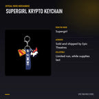 Supergirl Krypto Keychain specifications and features