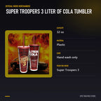 Super Troopers 3 Liter of Cola Tumbler specifications and features