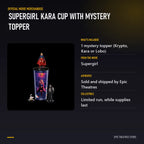 Supergirl Kara Cup with Mystery Topper specifications and features