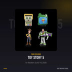 Toy Story Cup Topper Set from Toy Story 5