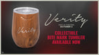 Verity Wine Tumbler with Bite Mark