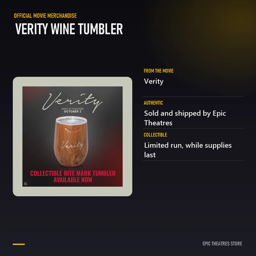 Verity Wine Tumbler specifications and features
